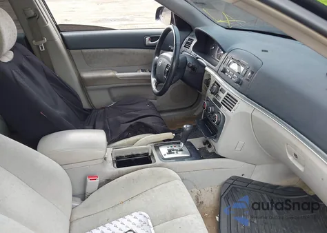 2007 Hyundai Sonata Gls из США, поврежденный, VIN 5NPET46C97H264594